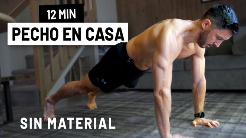 Pecho en casa sin material