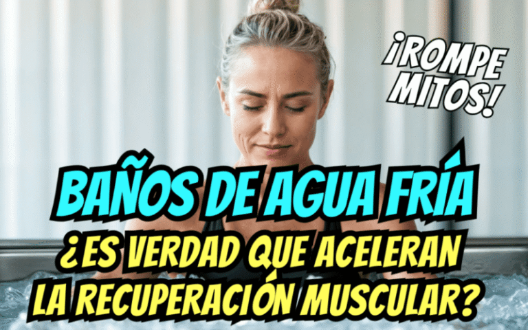 Mitos sobre la recuperación muscular