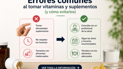 Errores comunes al tomar vitaminas
