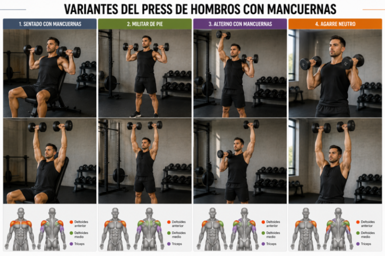 Variantes del press para todos los niveles