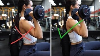 Errores comunes al entrenar hombros