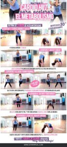 Cardio de alta intensidad para acelerar el metabolismo