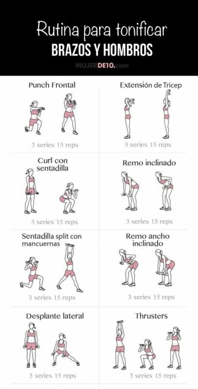 Rutina de brazos para principiantes