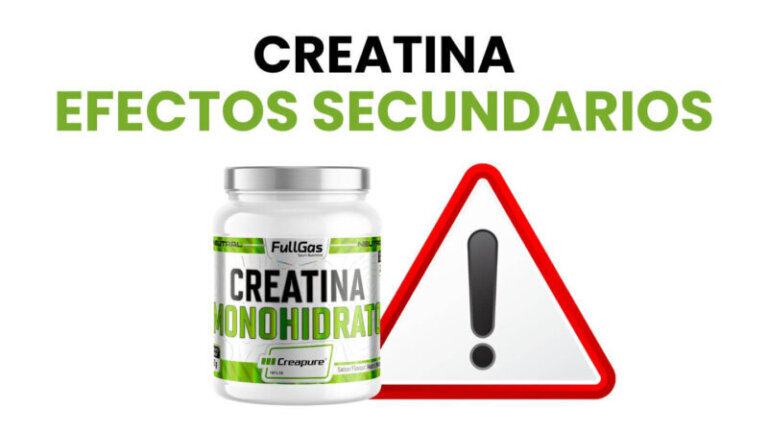 Efectos secundarios de la creatina