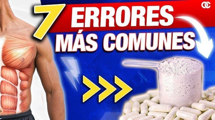 Los errores más comunes al tomar aminoácidos