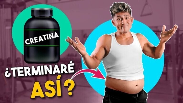 ¿La creatina provoca retención de líquidos?
