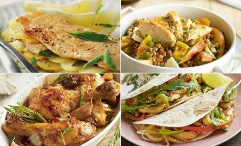 Recetas con pollo para deportistas